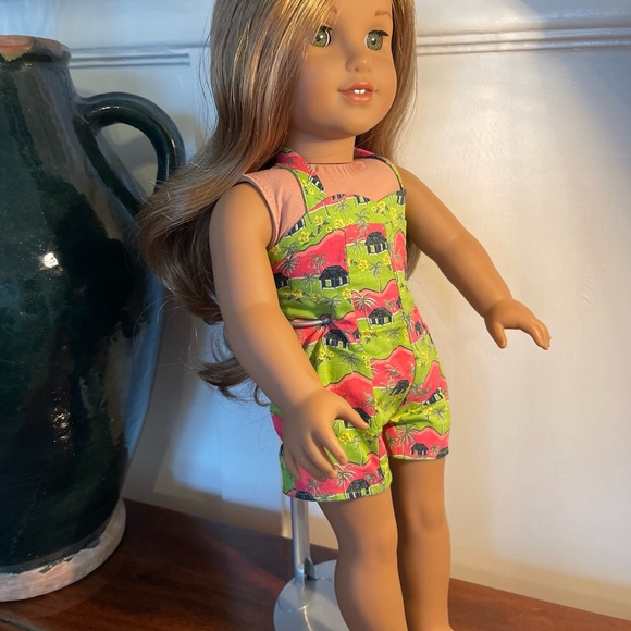 Retired Lea American Girl of Year 2016 - 18” Doll w Hawaiian Outfit - Picture 2 of 11